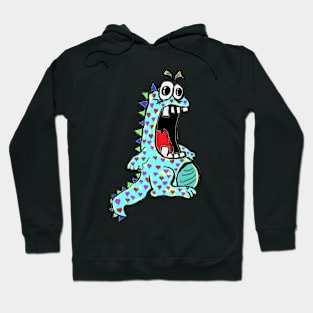 Dinosaur of Love Hearts 1 Hoodie